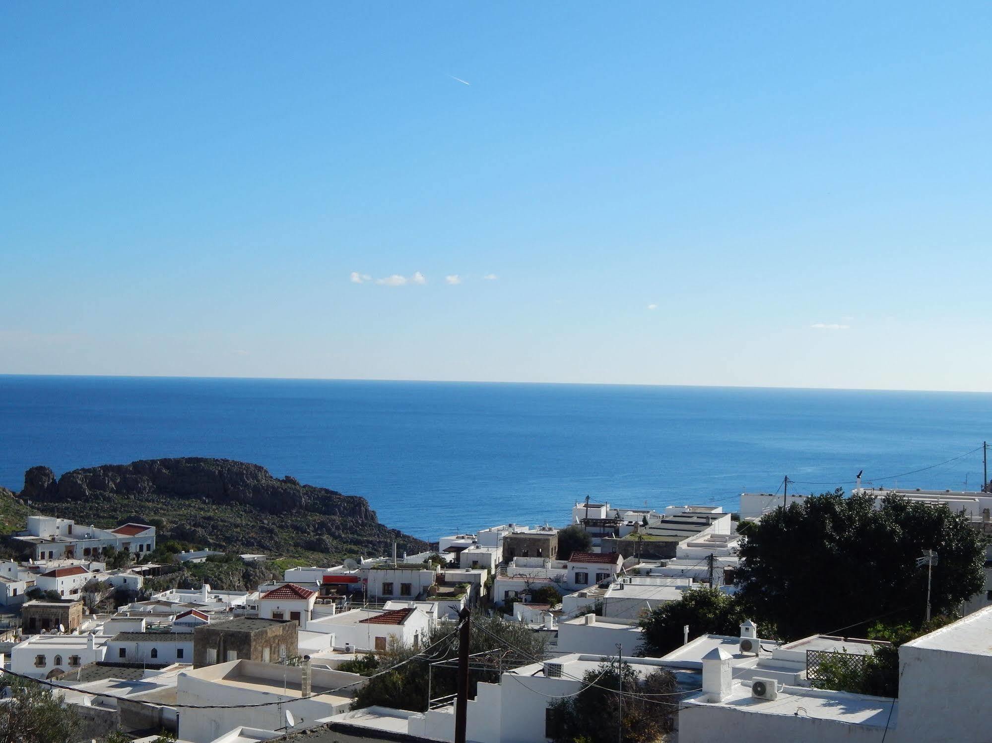 Little Lindos Sea View Studios Extérieur photo