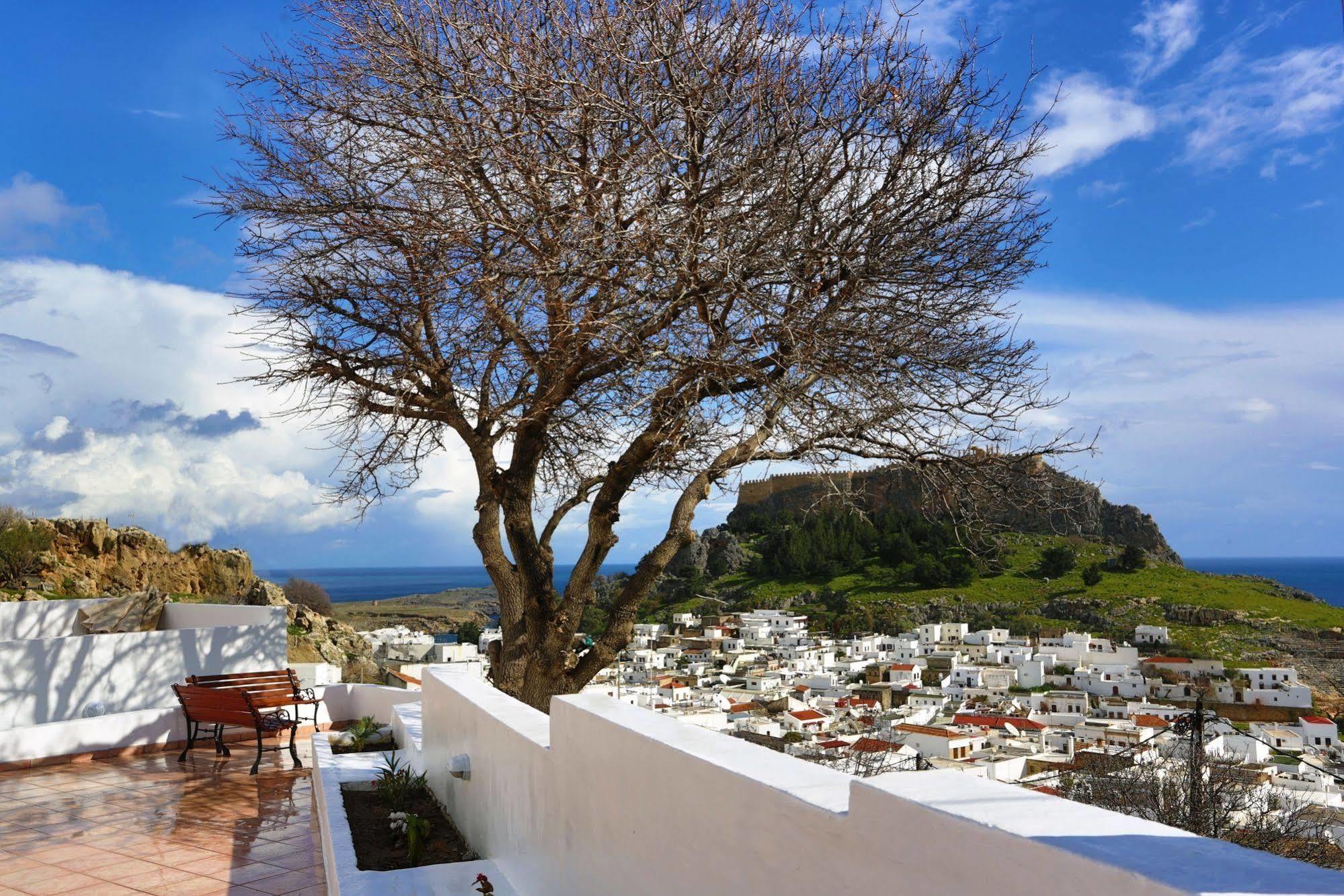 Little Lindos Sea View Studios Extérieur photo